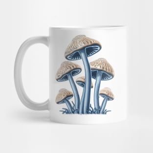 Fungi Fun: Cartoon Mushroom Print to Show Your Eco-Friendly Style Mug